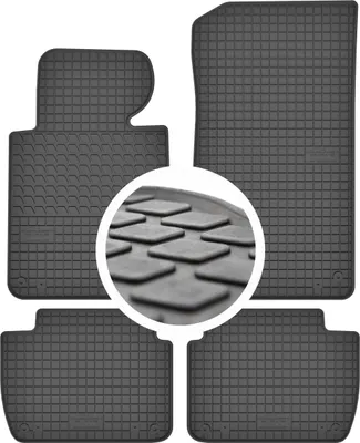 Image de Tapis de sol en caoutchouc pour BMW 3 E46