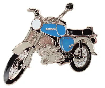 Zdjęcie produktu dla PIN Simson S50 w kolorze niebieskim