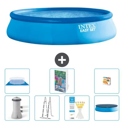 Zdjęcie produktu dla Basen Easy Set Rund - 457x107 cm - zestaw 6-częściowy S568