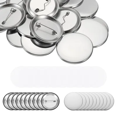 Button-Maschine Zubehör, 200 Stück, 3,2 cm, Metall
