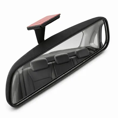 Produktbild von MidGard KFZ Innenspiegel mit Klebepad, Auto Ersatzspiegel mit Klebeband, Fahrschule Rückspiegel