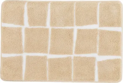 Produktbild von Kleine Wolke Badteppich CARAT Sandbeige 60 x 90 cm