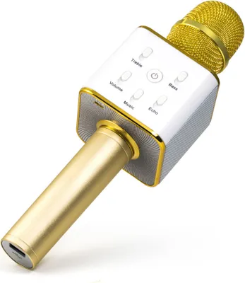Zdjęcie produktu dla Mikrofon karaoke Technaxx BT-X31 złoty, biały