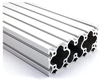 Produktbild von Aluminiumprofil 80x200S I-Typ Nut 8 (schwer), silber eloxiert