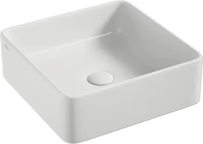 Obrázek produktu pro Umyvadlo na desku Jungborn Three 37 x 37 cm lesklá bílá