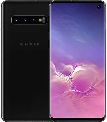 Produktbild von Samsung Galaxy S10 SM-G973F, 15,5 cm (6.1"), 8 GB, 128 GB, 12 MP, Android 9.0, Schwarz