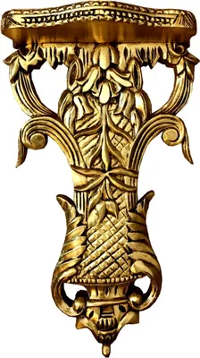 Produktbild von Casa Padrino Barock Wandkonsole Gold - Konsole Antik Stil Wandstuck Stuck Ornament