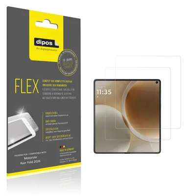 Obrázek produktu pro 2x dipos Flex Motorola Razr Fold 2026 Innenseite