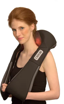 Produktbild von Donnerberg Basic Massagegerät Nackenmassagegerät Nacken Schulter Rücken Shiatsu Massage in Schwarz