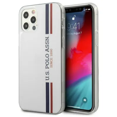 Image de Us Polo Ushcp12Lpcusswh Iphone12 Pro Max 6,7 Biały/White Tricolor Collection