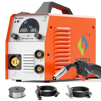 Imagen del producto de Máquina de soldar MIG 200A - 4 en 1: MIG, MMA, Lift TIG - 230 V