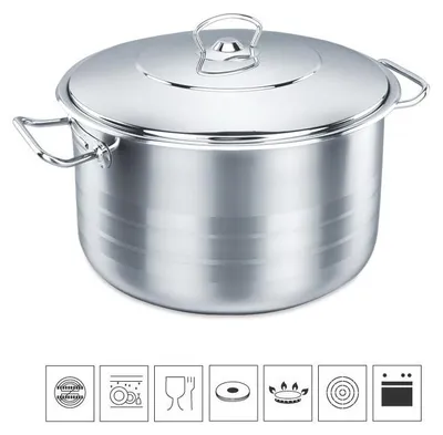 Obrázek produktu pro Korkmaz Mega - nerezový hrnec 65 l