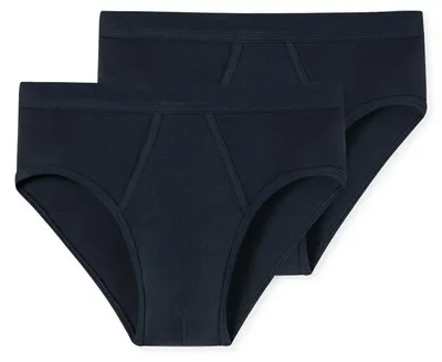 Produktbild von Schiesser Herren Slip 2-Pack Essentials - navy - Größe 9