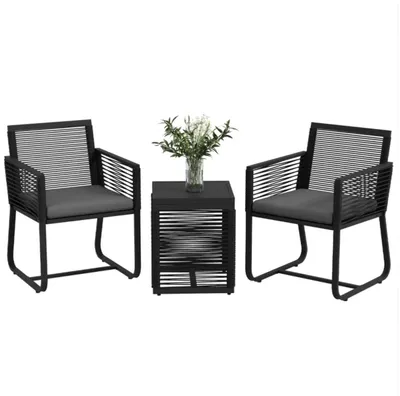 Produktbild von 3-teiliges Balkon-Set Terrassen-Set,Gartenmöbel-Set