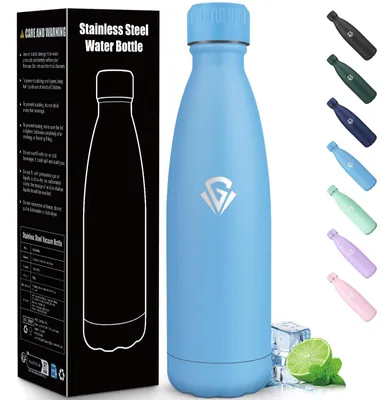 Productafbeelding van Mulbijeo roestvrijstalen drinkfles, 750 ml - thermosfles, BPA-vrij, waterfles