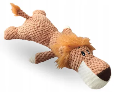 Produktbild von The Zoo Plüsch Löwe Quietsch-Spielzeug für Hunde 35cm