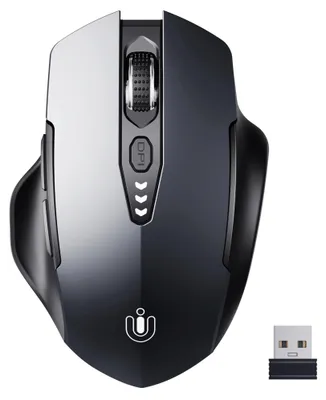 Zdjęcie produktu dla Bezprzewodowa mysz, ładowana bezprzewodowo, 2,4 GHz, 4 poziomy DPI, ergonomiczna konstrukcja