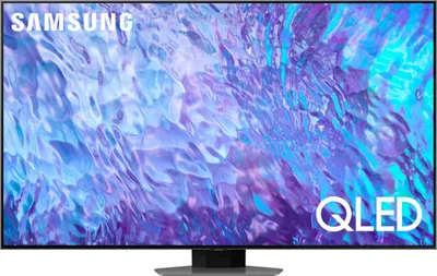 Produktbild von Samsung Series 8 QE55Q80CAT, 139,7 cm (55"), 3840 x 2160 Pixel, QLED, Smart-TV, WLAN, Karbon