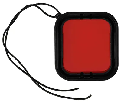 Produktbild von vhbw Unterwasserfilter Objektivfilter kompatibel mit GoPro Hero 6, 5 Unterwassergehäuse für ActionCam - Tauchfilter Rot-Farbfilter