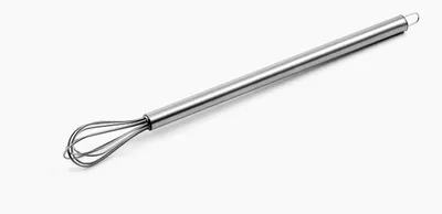 Becherquirl 22 cm, Edelstahl, Silber