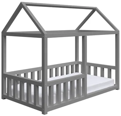 Produktbild von Selsey Vistena - Kinderbett, Grau, 75x160 cm