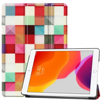 Immagine prodotto di Custodia per tablet per Apple iPad 10,2 pollici 2019/2020/2021 Custodia sottile con funzione stand e funzione sleep/wake automatica