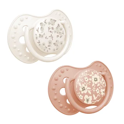 Image de LOVI tétines silicone dynamique fleur d'ivoire 6-18 m 2 pcs 22/923girl
