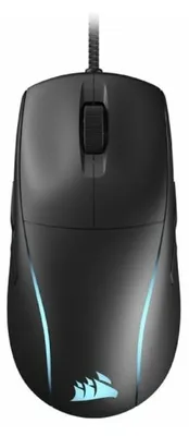 Produktbild von Corsair M75 Lightweight RGB, Beidhändig, Optisch, USB Typ-A, 26000 DPI, Schwarz