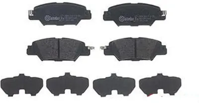 Produktbild von Bremsbelagsatz Scheibenbremse 14 mm BREMBO für u.a. MAZDA CX-5