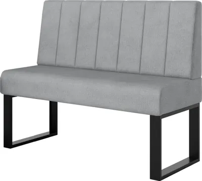 Produktbild von JKG Meble Essbank fur Kuche - Sitzbank Esszimmer - Küchenbank - Modern Essbank Küche - Stoff Velours  - Monolith 84 - 100cm