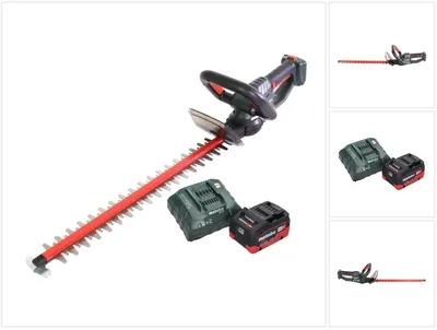 Zdjęcie produktu dla Akumulatorowe nożyce do żywopłotu Metabo HS 18 LTX 65 18 V 63 cm + 1x akumulator 5,5 Ah + ładowarka