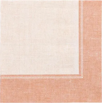 Produktbild von Servietten "ROYAL Collection" 1/4-Falz 40 cm x 40 cm terracotta "Linum"