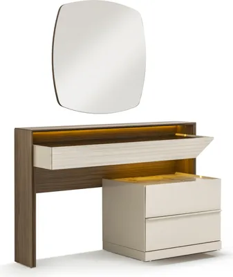 Produktbild von Schminktisch mit Spiegel – Moderner und Eleganter Stil für Ihr Schlafzimmer