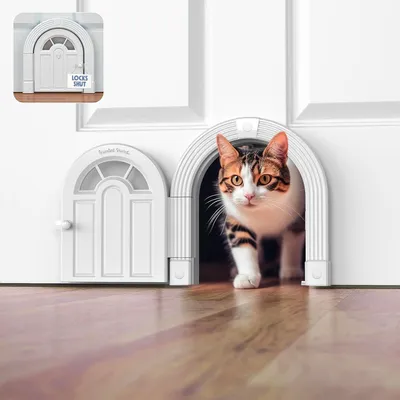 Produktbild von Katentor für Innentür - Selbstbausystem - für Katzen bis 9 kg - sichere und schnelle Montage