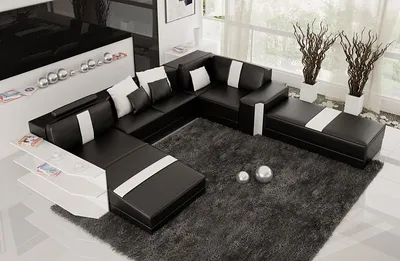 Image de Canapé d'angle, ensemble de canapés, canapé, salon, modèle D3312