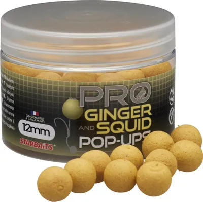 Obrázok produktu pre Starbaits Pro Ginger Squid Pop Up Balls 12mm 50g