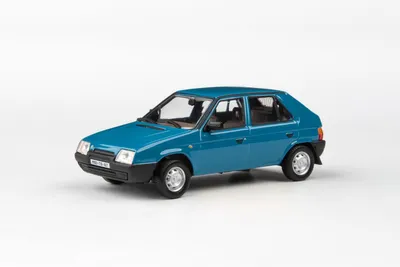 Image de Škoda Favorit 136 L (1988) - Bleu Škoda ABREX 1:43