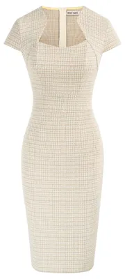 Produktbild von Grace Karin Damen 50er Jahre Vintage Bleistiftkleid Flügelärmel Wackelkleid CL75
