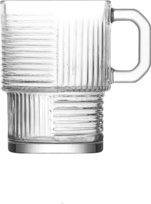 Produktbild von LAV Helen Henkelgläser 270 ml – 6-teiliges Set für stilvollen Teegenuss