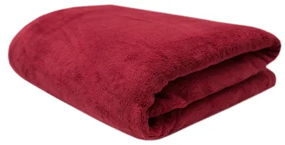 Produktbild von Kuscheldecke, 150x200 cm, rot (weinrot)