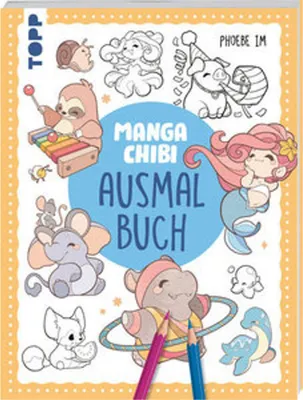 Produktbild von Manga Chibi Ausmalbuch
