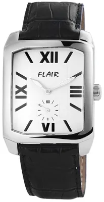 Produktbild von Flair Herrenuhr mit Kunstlederionsarmband