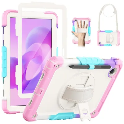 Productafbeelding van Solidchoice - Shockproof Case voor Lenovo Idea Tab 11 Inch 2025 met Schermbeschermer en Draaistandaard