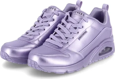 Produktbild von Skechers Damen Low Sneaker UNO GALACTIC GAL Violett Synthetik Größe: 42