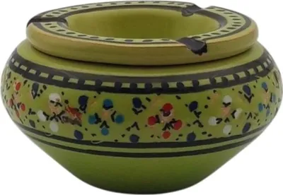 Zdjęcie produktu dla Marokańska popielniczka Marrakech Green - duży model
