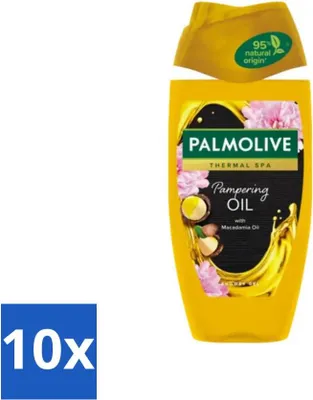Produktbild von Palmolive - Thermal Spa - Duschgel - Verwöhnöl - Macadamia - 250 ml - Vorteilspack - 10 Stücke