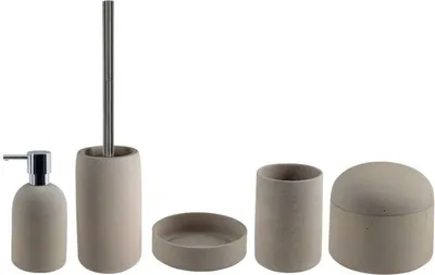 Produktbild von Badset Gemma Beige 5-teilig