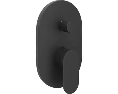 Image de RAVAK Chrome II noir mitigeur encastré douche/baignoire X070466