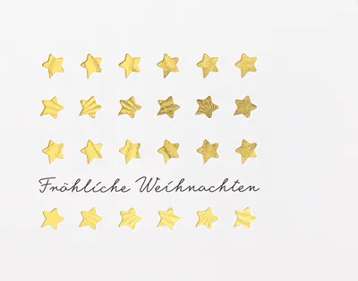 Produktbild von Weihnachten  Glückwunschkarte im Format 115 x 17cm mit Umschlag