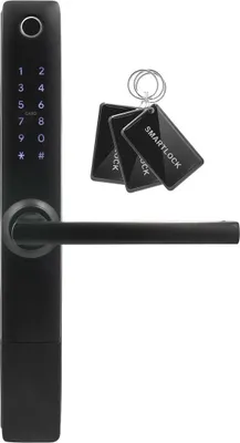Produktbild von Klamka z kontrolerem dostępu EURA ELH-20H4 Black